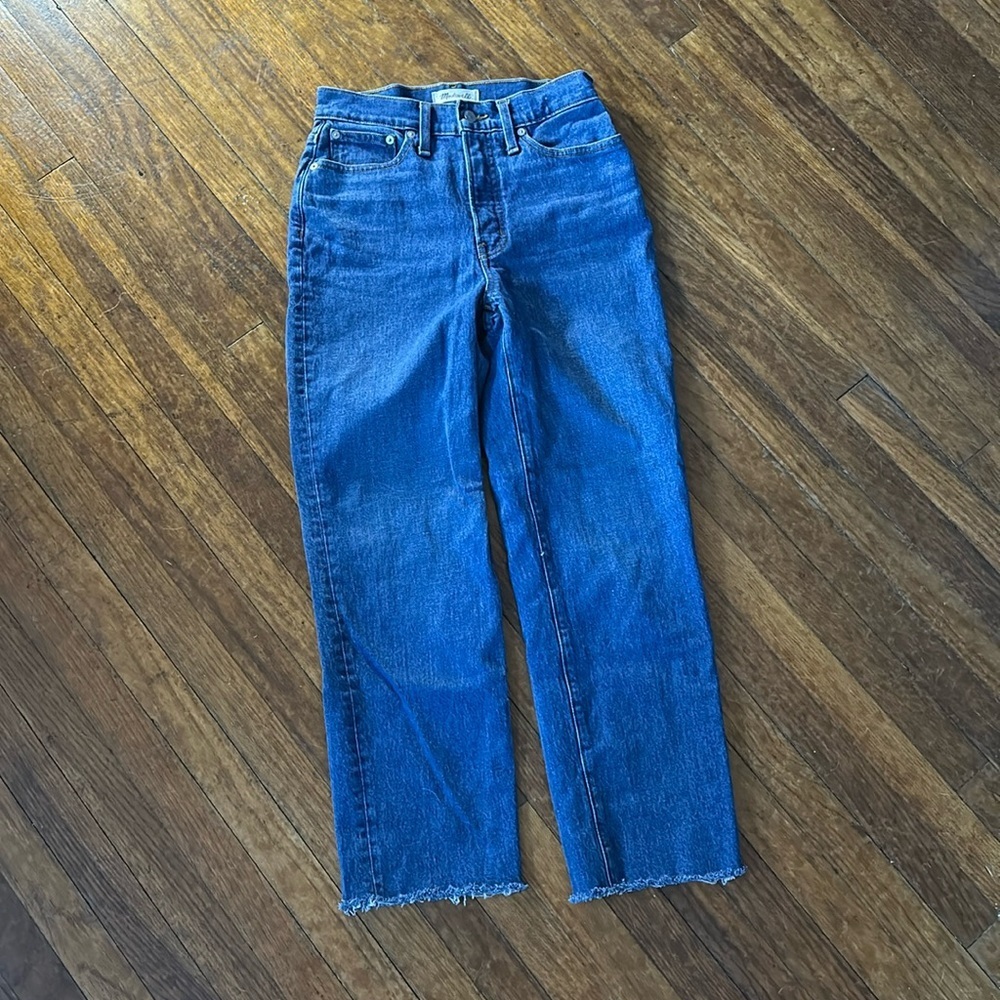 Sz 26 Madewell Perfect Vintage Straight Jean